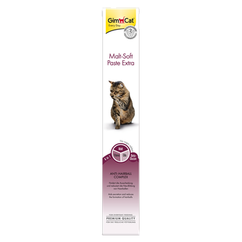 Gimcat Malt – Soft Paste Extra Паста для выведения шерсти для кошек, 20 г