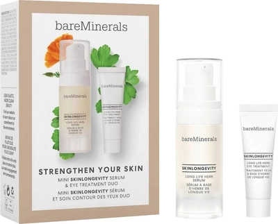 Zestaw bareMinerals Strengthen Your Skin krem pod oczy 5 g + serum do twarzy 15 ml (194248010553)