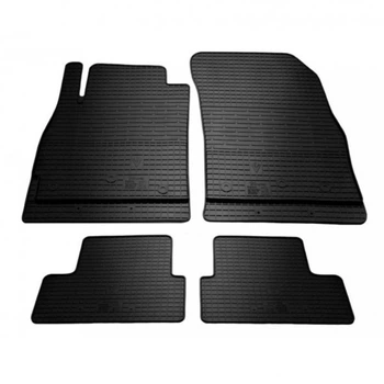 Автомобильные коврики в салон на MG ZS EV TL 19- 4шт черные Stingray МГ ЗС АМ0046553