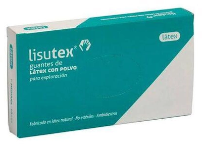 Rękawiczki medyczne Lisutex Guantes Latex Expl. T. Media M 10 stz (8470001592941)