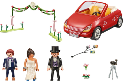 Ігровий набір фігурок Playmobil City Life Стартовий набір Весілля (4008789710772)