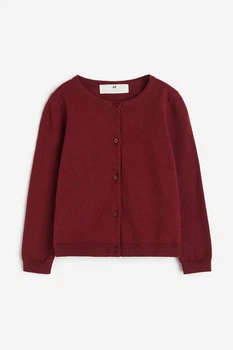 Кардиган бордовый H&M 98-104см (400094226)