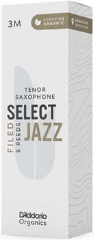 Трости для тенор-саксофона D'Addario ORGANIC SELECT JAZZ - TENOR SAX FILED 3M - 5 PACK