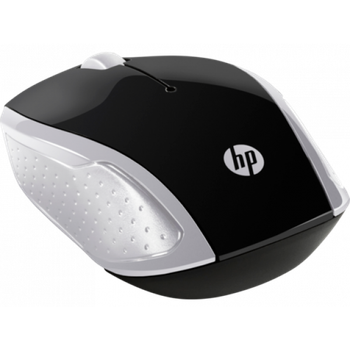 Мишка бездротова для ПК та ноутбука HP 200 Pike Silver Wireless Mouse 3кн 1000dpi чорно-срібляста (2HU84AA)