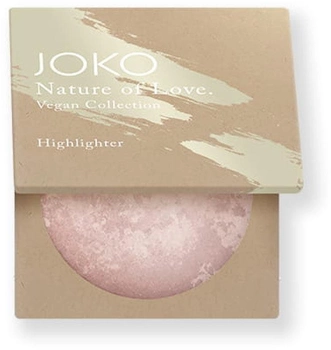Rozświetlacz do twarzy i ciała Joko Nature of Love Vegan Collection Highlighter 01 9 g (5903216601649)