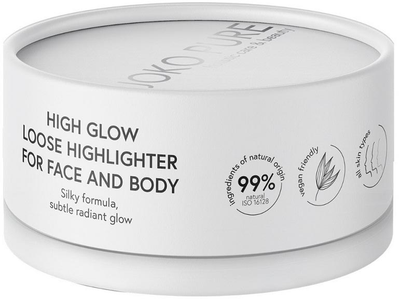 Хайлайтер для обличчя та тіла Joko Pure Holistic Care & Beauty High Glow Loose Powder Highlighter 6 г (5903216601922)