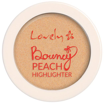 Rozświetlacz do twarzy Lovely Bouncy Peach Highlighter 3.6 g (5901801692010)
