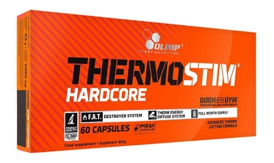 Жироспалювач Olimp ThermoStim Hardcore 60 капсул (5901330039416)