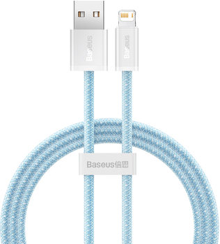 Kabel Baseus Dynamic Series Fast Charging Data Cable USB to IP 2.4 A 2 m Niebieski (CALD000503)