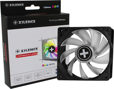 Chłodzenie CPU Xilence 120 mm LED + RGB Set Controller + M/B sync (XF061)