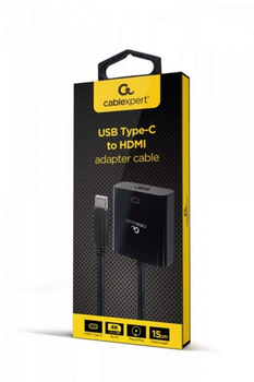 Adapter-przejściówka Cablexpert USB-C do HDMI (A-CM-HDMIF-04)