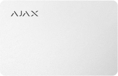Karta bezkontaktowa Ajax Pass biała, 3 szt. (000022786)