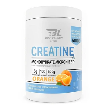 Креатин Моногидрат Bodyperson Labs Creatine Monohydrate - 500г Апельсин (5903351728162)