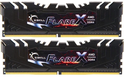 Модуль памяти G.Skill DDR4 16Gb (2x8) FlareX Black 3200MHz (F4-3200C16D-16GFX)
