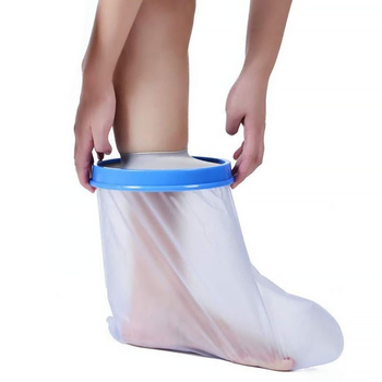 Защитное приспособление для мытья ног Lesko JM19032 чехол для гипса защита от попадения воды на рану