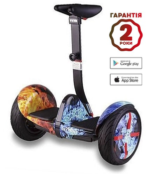 Гіроскутер міні-сігвей Mini Robot PRO 10,5 + APP (Вогонь і Лід) 957901