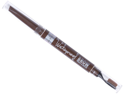 Kredka do brwi 2 w 1 Lovely Waterproof Brow Pencil 01 (5901801670377)