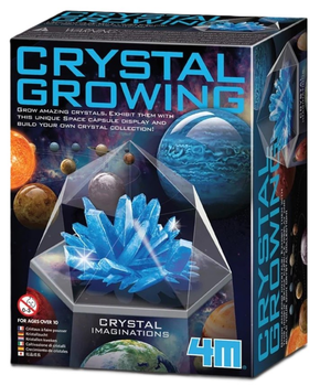 Zestaw do eksperymentów naukowych 4M Crystal Growing Blue (4893156039309)