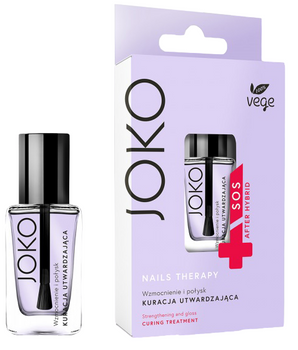 Kuracja do paznokci Joko Nails Therapy utwardzająca wzmocnienie i połysk 11 ml (5903216404714)