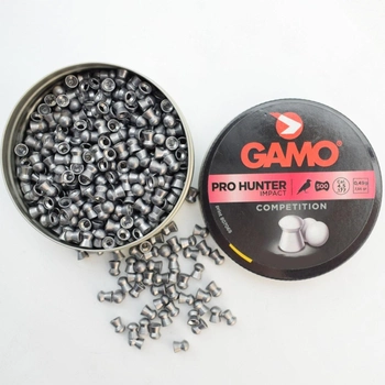 Пули GAMO Pro-Hunter 500 шт. кал. 4.5 мм, 0.49 гр.