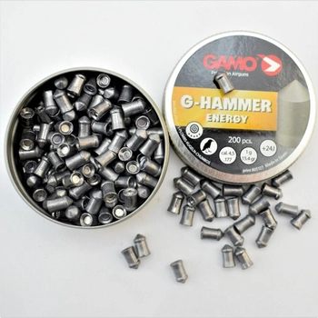 Кулі Gamo G-Hammer 1.0 гр, 200 шт. кал.4,5 мм