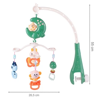 Погремушка мобиль для кроватки Happy Bed Bell зеленый (668-168GR)