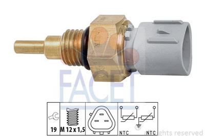 Датчик температуры охлаждающей жидкости FACET 73368 Daihatsu Sirion, Terios; Mazda 626; Suzuki Jimny; Toyota Corolla, Yaris, Camry KLK118840, 8942216010, 1365050G10000