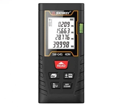 Лазерная рулетка дальномер Sndway SW-G4S 40 м (YM1357)