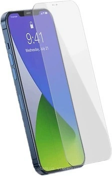Защитное закаленное стекло Baseus Full Glass Tempered Film Apple iPhone 12/12 Pro (YM1107)