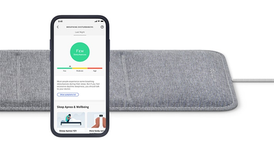Безконтактний трекер сну Withings Sleep Analyzer WSM02 (1159-02)