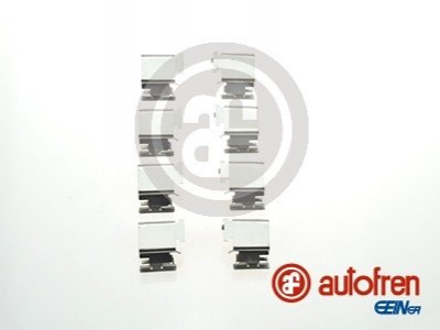 Комплектующие колодок AUTOFREN D42343A Mercedes Vito, Sprinter; Ford Transit; Citroen Xsara, Berlingo, C4, DS3; Renault Megane; Peugeot 206, 307, 207; Fiat Panda, Ducato; Toyota Auris; Honda CR-V 0494705050, 4772109481