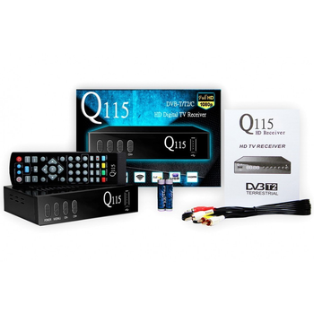 Ресивер Т2 Q-Sat Q-115 Plastik