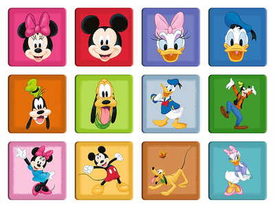 Набір пазлів Trefl Mickey and Friends Познайомтеся з героями Діснея 27.5 x 20.5 см 2 x 78 деталей (5900511933444)