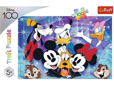 Пазл Trefl Disney Світло Disney весело 41 x 28 см 100 деталей (5900511164626)