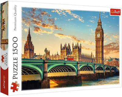 Пазл Trefl London Great Britain 85 x 58 см 1500 деталей (5900511262025)