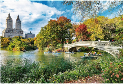 Puzzle Trefl Wonderful Central Park New York 85 x 58 cm 1500 elementów (5900511261943)