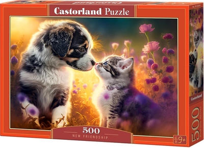 Puzzle Castor New Friendship 33 x 47 cm 500 elementów (5904438053834)