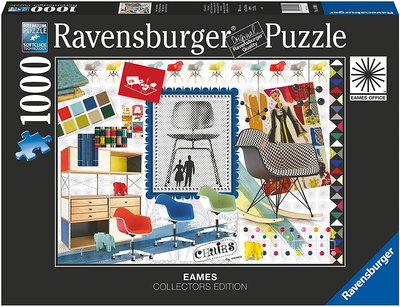 Puzzle Ravensburger Eames Design Classics 70 x 50 cm 1000 elementow (4005556169009)