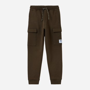 Spodnie dresowe młodzieżowe chłopięce joggery OVS 1908693 164 cm Khaki (8056781312872)