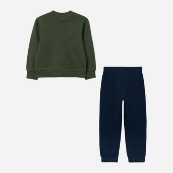 Komplet (bluza + spodnie) dziecięcy OVS 1896474 128 cm Zielony (8052147630918)