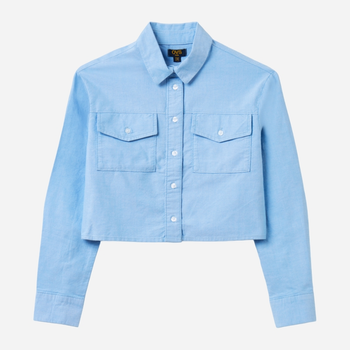Підліткова джинсова сорочка для дівчинки OVS 1860487 164 см Блакитна (8051017203924)