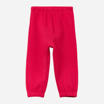 Spodnie dresowe jogger dziecięce OVS 1899640 86 cm Czerwone (8057274568240)