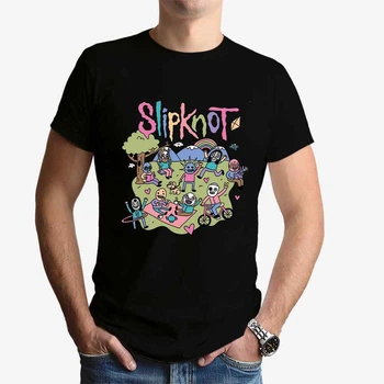 Футболка чоловіча JHK "Slipknot" 4XL Чорний (MD-25-231-30-14)