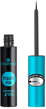 Eyeliner Essence Liquid Ink Eyeliner Waterproof w płynie Black 3 ml (4250587705461)