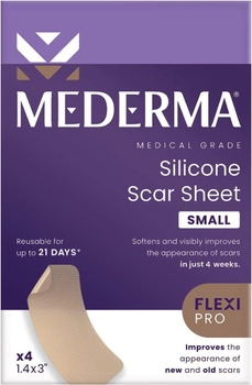 Силіконовий пластир від шрамів та рубців Mederma Silicone Scar Sheet Маленький (4х8 см)