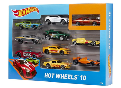 Набор машинок Hot Wheels Basic Car 10 шт (74299548864)