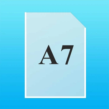 Кишеня вертикальна формату А7 125х90 мм