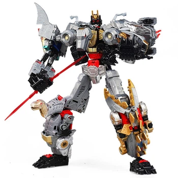 Трансформер Taiba Ttransformers Grimlock Power of Prime 5 в 1 33 см Серый (v-11613)
