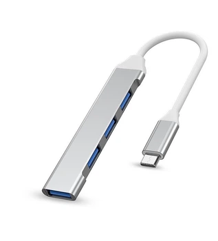 Адаптер Перехідник Type-C 3.1 на USB 3.0 для MacBook iMac Bodasan Gray (W050722)