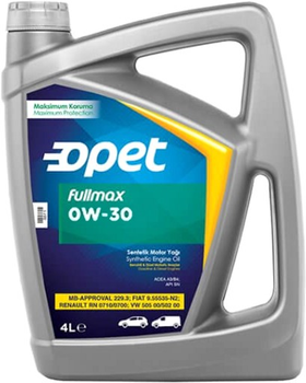 Олива моторна Opet FULLMAX 0W-30 синт 4 л (AVT179712)